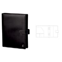 AVERY Zweckform CHRONOPLAN Standard A5 Einsteiger Slim Zeitplaner aus hochwertigem Kunstleder, Farbe: schwarz (50107)
