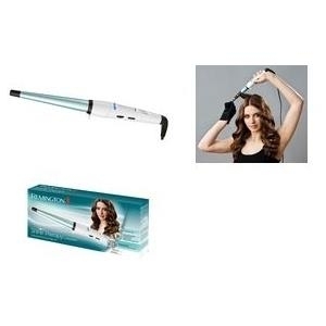 Remington Lockenstab Shine Therapy CI53W , kegelförmig, 13-25 mm für Spirallocken, weiß/blau (45539560100)