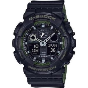 Casio Armbanduhr analog, digital GA-100L-1AER Quarz Grün, Sc (GA-100L-1AER)