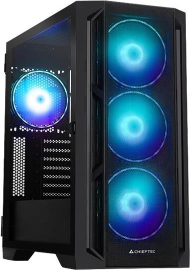 Chieftec PC- Gehuse GA-01B-L-OP APEX LUMO Midi Tower Nero