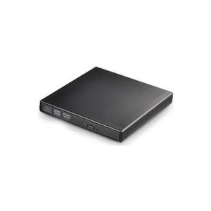 MicroStorage Portable Slim - Laufwerk - CD-RW / DVD-ROM kombiniert - 24x10x24x/8x - USB 2.0 - extern - Schwarz