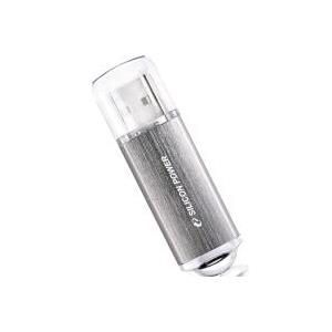SILICON POWER Ultima II I-Series - USB-Flash-Laufwerk - 16GB - USB2.0 - Silber (MUSB2-16384SPIS)