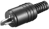 MicroConnect Loudspeaker plug with screw (AUDSPEAK4)