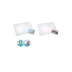 Läufer Schreibunterlage DURELLA TRANSPARENT, glasklar umlaufende 1-Linienprägung, Stärke: 0,8 mm (43700)