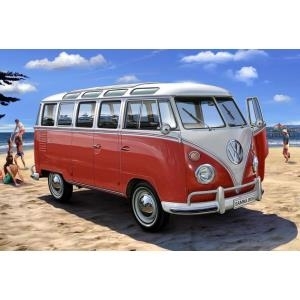 Revell Volkswagen T1 SAMBA BUS - 1:24 - Montagesatz - VW T1 Samba Bus - Bus - VW T1 Samba Bus - Pro (07399)