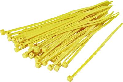 TRU COMPONENTS 1593696 TC-CV150S203 Kabelbinder 155 mm Gelb 100 St. (1593696)