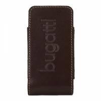 style for mobile Bugatti Twin Size M - Tasche für Mobiltelefon - Kalbsleder - Warm Brown (07149)