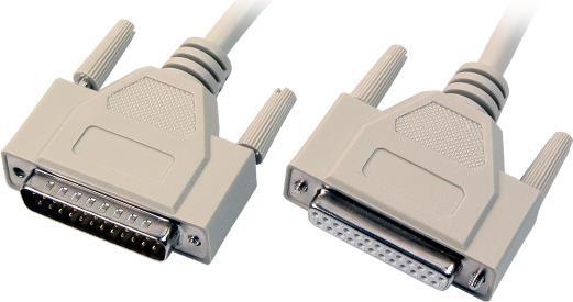 EFB Elektronik EK165.2 2m D-Sub 25 D-Sub 25 Beige Serien-Kabel (EK165.2)