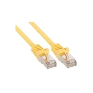 Cavo patch - SF-UTP - Cat.5e - giallo - 5m