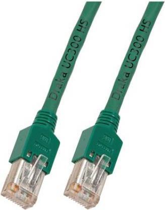 RJ45 Patchkabel 2x Hirose SFTP-300MHz HF 1,5 Meter Grün (K8013.1,5)