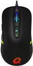Qpad DX-30 - Maus - ergonomisch - Für Rechtshänder - optisch - 7 Tasten - kabelgebunden - USB - Silk Black (9J.Q4B88.M01)
