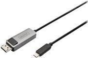 DescrizioneIl cavo adattatore bidirezionale DIGITUS USB Tipo C DisplayPort supporta il trasferimento da una sorgente USB Tipo