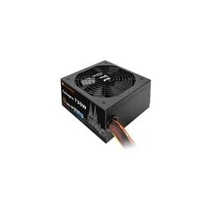 Thermaltake Cologne - Stromversorgung ( intern ) - ATX12V 2.3 - 80 PLUS Bronze - Wechselstrom 100-240 V - 750 Watt - aktive PFC - Schwarz