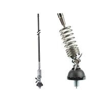 Albrecht Gamma II F Festmontage Schwarz - Edelstahl Autoantenne (6725)