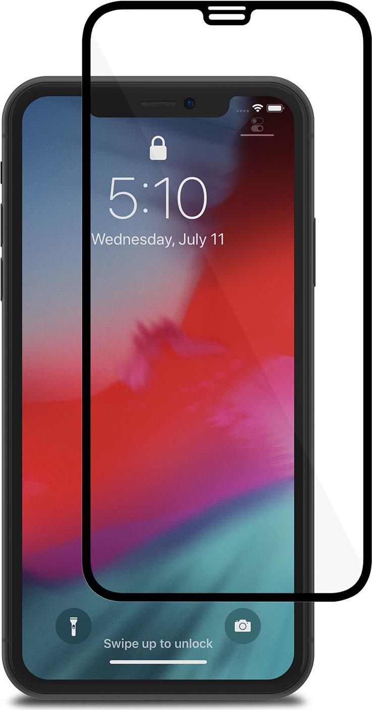 Moshi IonGlass - Klare Bildschirmschutzfolie - Apple - iPhone XR - Schwarz - Transparent - 1 Stück(e) (99MO096020)