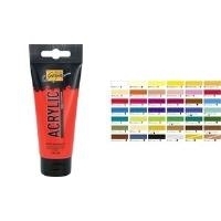 C.KREUL Acrylfarbe SOLO Goya, dunkelgrün, 100 ml Art Acryl Basic, deckend, lichtbeständig, lasierend vermal- (84119)