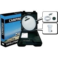 Megasat Camping case - Antenne - Parabolantenne - Satellit - Single LNB - Wandmontage möglich, Mast, oberflächenmontierbar (1500080)