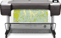 HP DesignJet T1700 - 1118 mm (44) Großformatdrucker - Farbe - Tintenstrahl - 1118 x 1676 mm - 2400 x 1200 dpi - bis zu 0.55 Min./Seite - Gigabit LAN, USB-Host