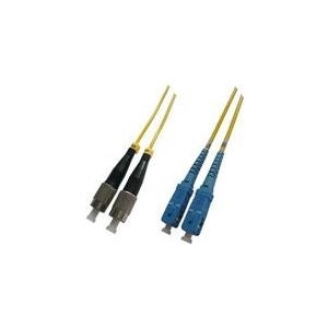 MicroConnect - Patch-Kabel - FC Einzelmodus (M) bis SC Single-Modus (M) - 2 m - Glasfaser - 9/125 Mikrometer