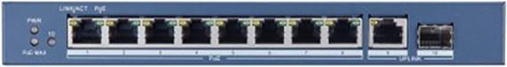 Hikvision Digital Technology DS-3E0510P-E Netzwerk-Switch Unmanaged Gigabit Ethernet (10/100/1000) Blau Power over Ethernet (PoE) (DS-3E0510P-E)