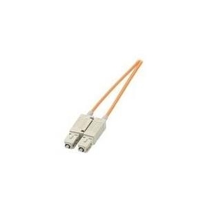 Intellinet - Patch-Kabel - SC multi-mode (M) - SC multi-mode (M) - 3,0m - Glasfaser - 50/125 Mikrometer - orange (470025)