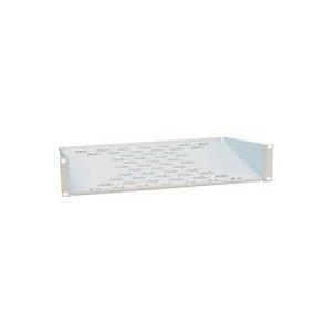 apranet 48,30cm (19) Fachboden, 2 HE, Tiefe: 350 mm, schwarz (315-810-25)