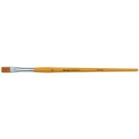 Marabu Synthetikhaarpinsel Universal, flach, Gr. 14 lackierter Holzstiel, nahtlose Aluminiumzwinge, besonders (018300014)
