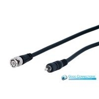 Video Kabel, Cinch Stecker / BNC Stecker, Länge: 1m, Good Connections® (4002-1)