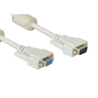 Alcasa electronik Premium - VGA-Verlängerungskabel - HD-15 (W) - HD-15 (M) - 15 m (P4311-15)