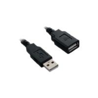 V7 - USB-Verlängerungskabel - USB (M) bis USB (W) - 3 m - Schwarz