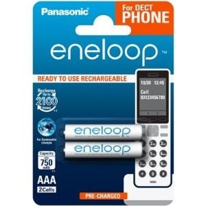 Panasonic eneloop DECT BK-4MCCE/2DE - Batterie 2 x AAA-Typ NiMH 750 mAh (BK-4MCCE/2DE)