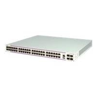 Alcatel-Lucent Alcatel OmniSwitch 6350-P48 - Switch - L3 - verwaltet - 48 x 10/100/1000 (PoE+) + 4 x Gigabit SFP - an Rack montierbar - PoE+ (OS6350-P48-EU)