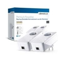 Devolo GIGABIT - Starter Kit - Bridge - GigE, HomePlug AV (HPAV) - an Wandsteckdose anschließbar (Packung von 2) (9617)