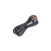 Schneider Electric APC - Stromkabel - IEC 320 EN 60320 C19 (W) - BS 1363 (M) - 2,44 m - Schwarz - für P/N: SU3000RMXLI3U-3EW, SUA2200RMXLI3U, SUA3000I, SUA3000R2IX322, SUA3000RMI (AP9895)
