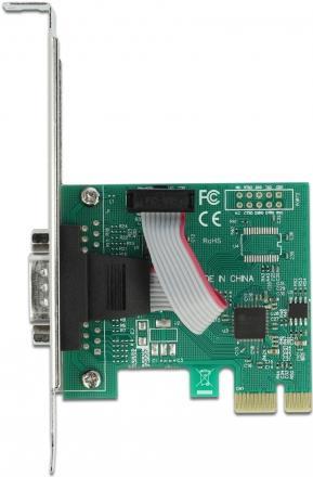 DeLOCK Scheda PCI Express x1 a 1 x Seriale RS-232 (Delock PCI Express Card to 1 x Serial)