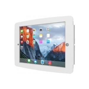 Compulocks iPad Metal Lockable Enclosure - Befestigungskit (Diebstahlschutzgehäuse, entfernbare Abdeckung für Home-Taste, Montageset) für Tablett - verriegelbar - Aluminium - weiß - Wandmontage möglich - für Apple iPad Pro (290SENW)