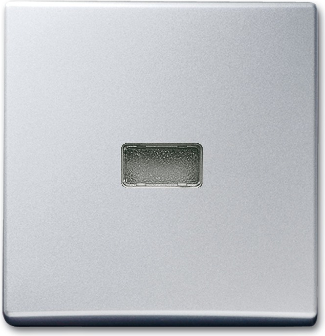 Busch Jaeger 1731-0-1965 Wandplatte/Schalterabdeckung Aluminium (1731-0-1965)