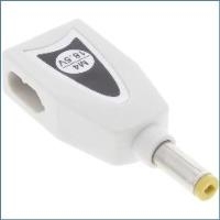 InLine Switch Plug M4 - Adapter für Power Connector - Gleichstromstecker 4,8 x 1,7 mm (M) weiß (26611Y-M4)