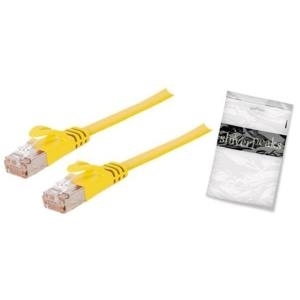 shiverpeaks Cavo grezzo U/FTP -Cat.7 - sottile - 05 m - RJ-45 - RJ-45 - Oro -Cavo grezzo Cat.7 - U/FTP (STP) - giallo (BS75511-