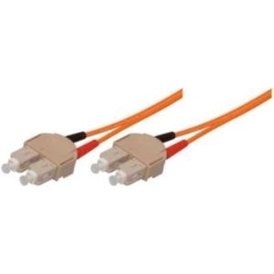 Tecline Fröhlich + Walter - Patch-Kabel - SC multi-mode (M) - SC multi-mode (M) - 3 m - Glasfaser - 50/125 Mikrometer - OM2 - orange (75903)