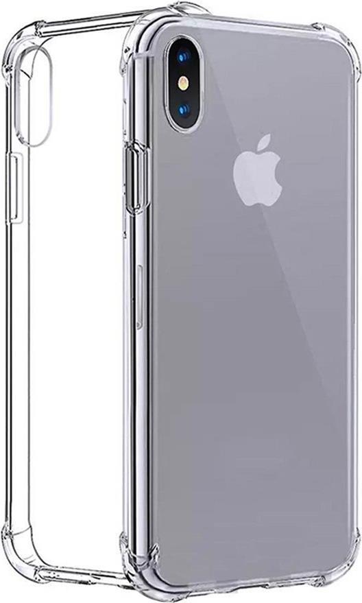 Cyoo - Four Coners Silikon Cover / Handyhülle - Apple iPhone XS Max - Transparent