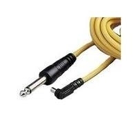 Hama Profi - Synchro-Kabel für Blitz - Monohörer 6,3 mm (M) - PC-Terminal (M) - 5,0m - Gelb (6942)