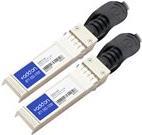 AddOn - 10GBase-CU Direktanslusskabel - TAA-konform - SFP+ bis SFP+ - 1 m - twinaxial - passiv - für HPE Aruba 2930F 24G, 2930F 48G, 2930M 24, 8320, 8325-48Y8C