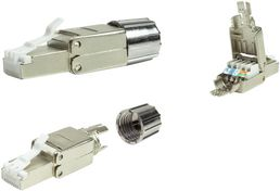 LOGILINK MP0080 - CAT.8.1 feldkonfektionierbarer RJ45 Stecker (MP0080)