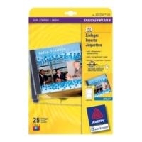 Avery CD Insert - CD Jewel Case Insert - 118 x 151 mm - 25 Karte(n) (25 Bogen x 1) (C32251-25)