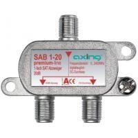 Axing SAB 1-20 - Kabelsplitter - 5 - 2400 MHz - Aluminium - Männlich/Weiblich - 20 dB - F (SAB 1-20)