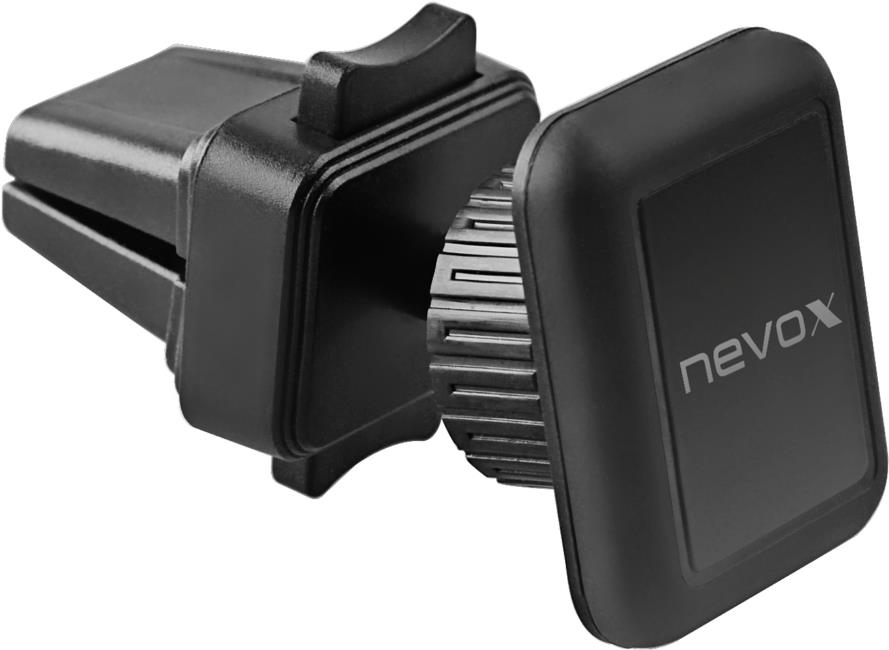 nevox NEVOCLIP AIRFLEX - Telefono cellulare/smartphone - Smartwatch - Auto - Supporto passivo - Nero - Supporto a morsetto (150