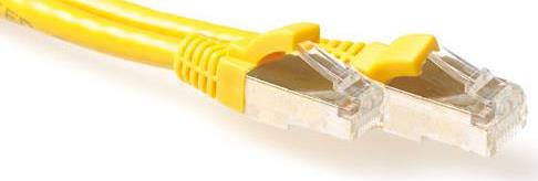 ACT FB7805 cavo di rete Giallo 5 m Cat6a S/FTP (S-STP)