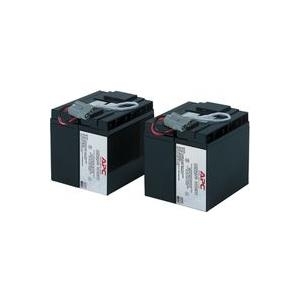 Schneider Electric APC Replacement Battery Cartridge #55 - USV-Akku Bleisäure 2 Zellen - Schwarz - für P/N: DLA2200, SMT2200, SMT2200I, SMT2200US, SMT3000, SMT3000I, SUA2200UXICH, SUA3000UXICH (RBC55)