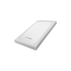 RaidSonic ICY BOX IB-254U3 - Speichergehäuse mit Netzanzeige, hotswapfähiger Wechselrahmen - 6,4 cm (2.5) - SATA 6Gb/s - 600MBps - USB3.0 - Silber (20314)